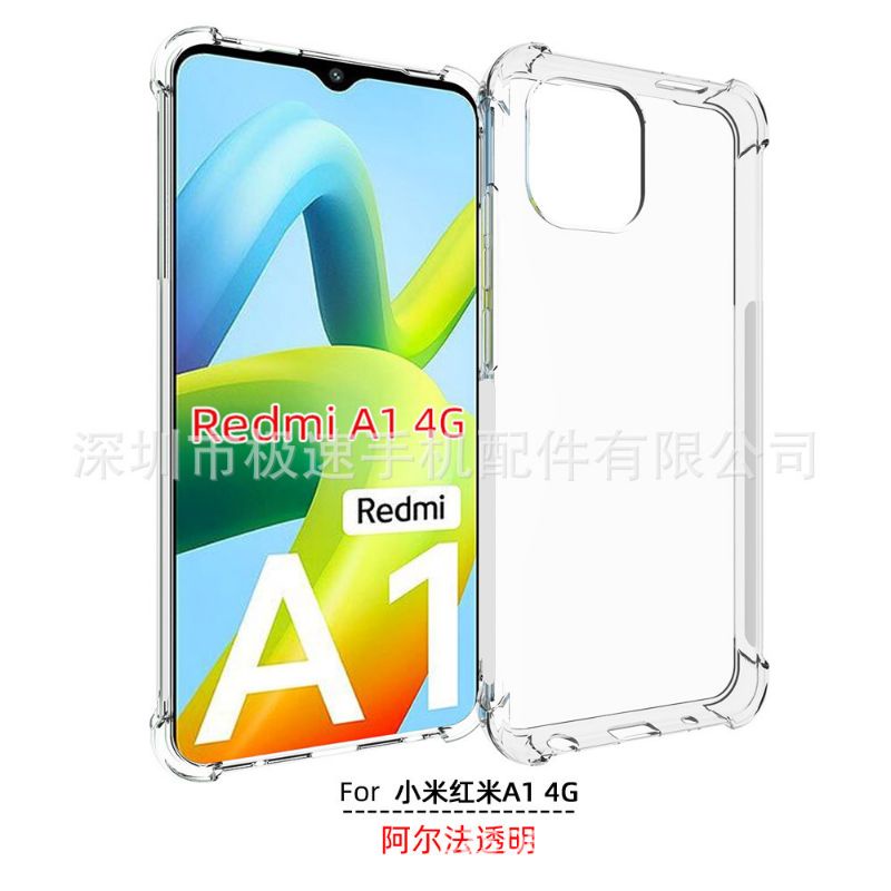Redmi A1 Case Anti Crack Bahan Soft Casing