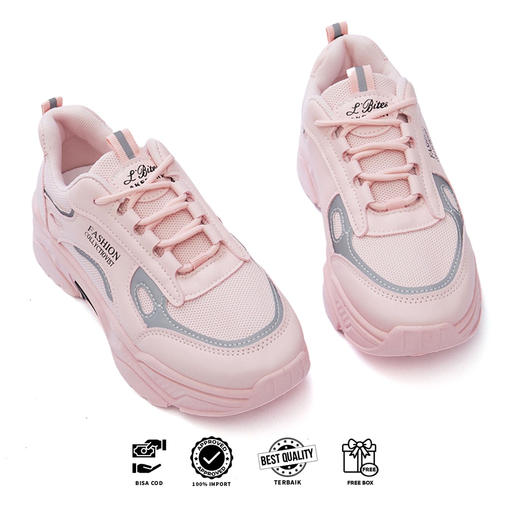 [ORIGINAL BER-HOLOGRAM] SNEAKYSHOES LONEYA SEPATU WANITA KANVAS SHOES 226