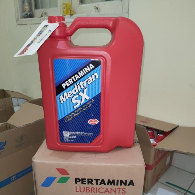 OLI Mesin Diesel Meditran SX 10 Liter SAE 15W 40 SX API CH40