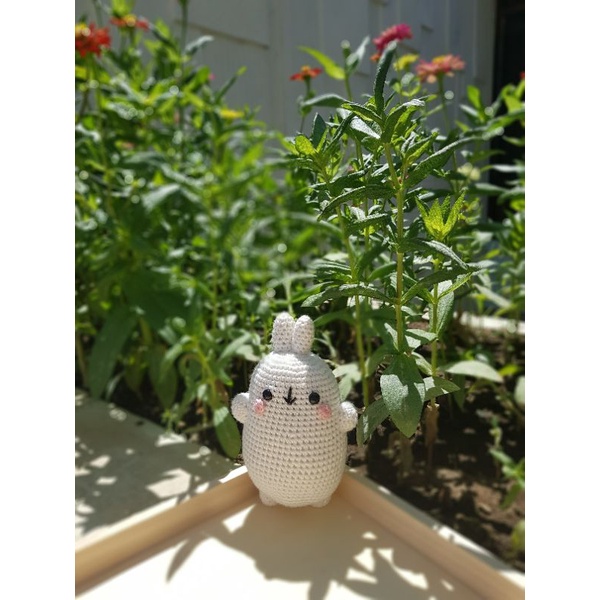 Molang Boneka Rajut Amigurumi Doll