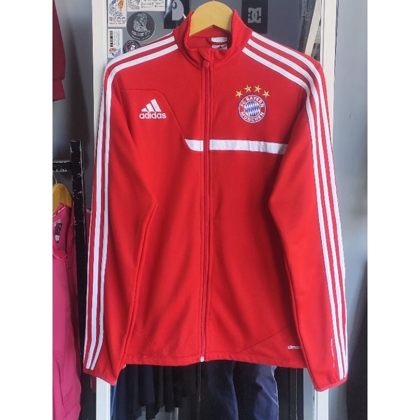 Jaket Tracktop Adidas Bayern Munchen Second Original (Preloved/Thrift/Bekas)