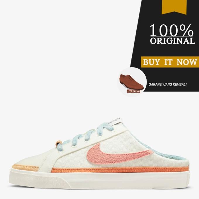 DV1741-181 Sneakers Original Nike Court Legacy Mule NSC - Sail