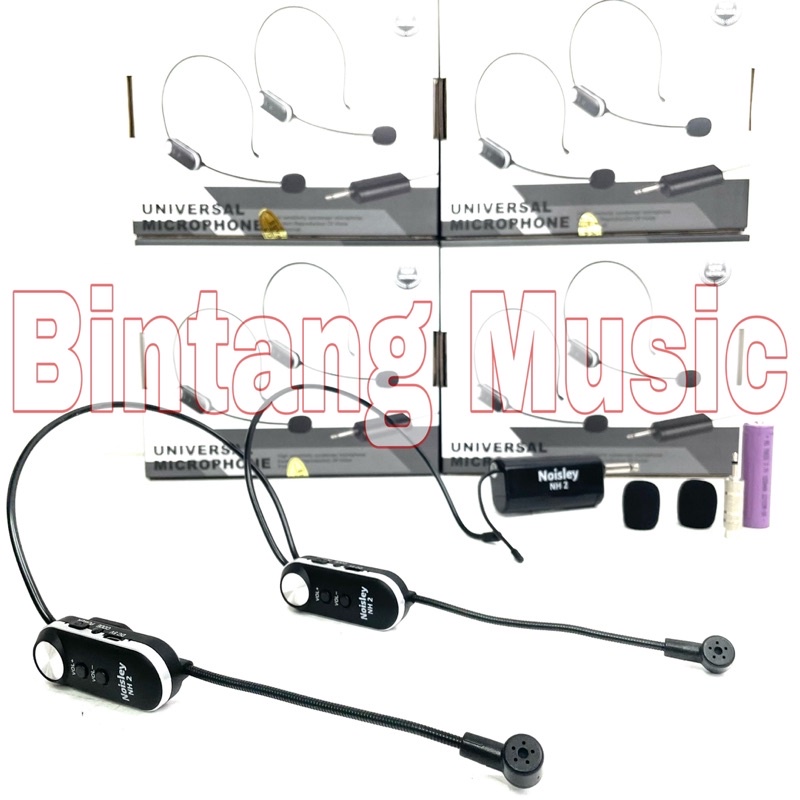 Mic Bando Noisley NH2 Original Mic bando wireless