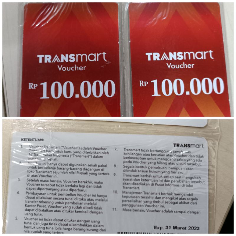 Voucher Transmart
