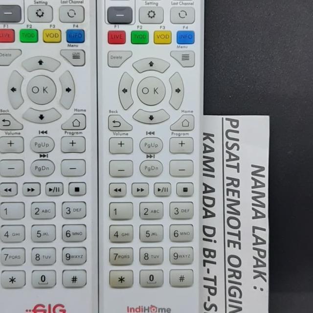 REMOTE REMOT TV KABEL FIBERHOME INDIHOME ORIGINAL ASLI