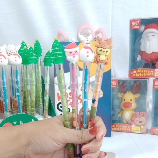

PENSIL SUSUN NATAL EDITION SUPER IMUT PENSIL SAMBUNG CHRISTMAST READY 4 VARIANT