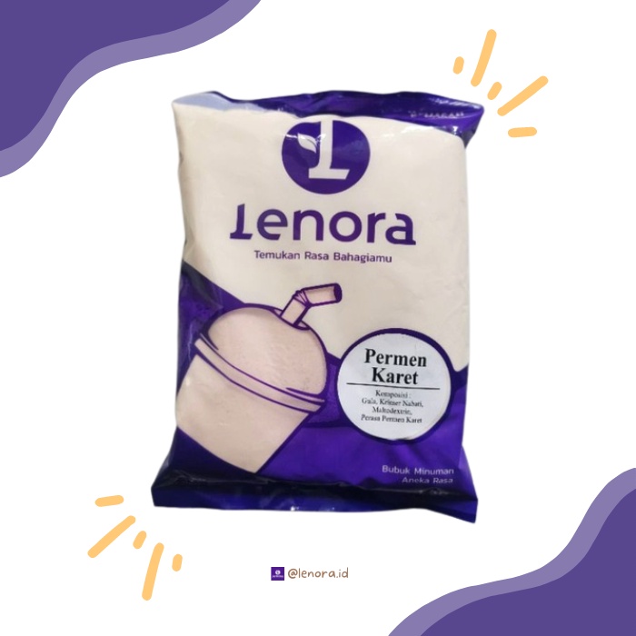 

LENORA Bubuk Minuman Permen Karet 1 kg