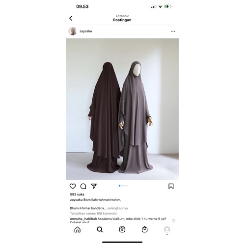 Bhumi Khimar by Zaysaku