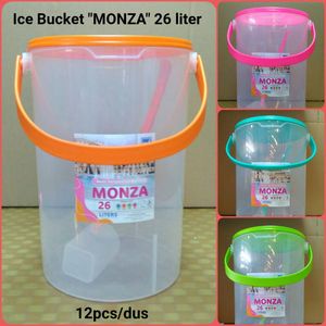 EZY Ice Bucket 26L MONZA @12pc [C]
