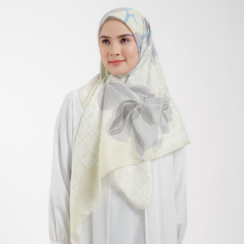 KERUDUNG SEGEMPAT SYAR'I TERBARU ELZATTA KERUDUNG SEGI EMPAT KAILA OVERLAY FLOWER