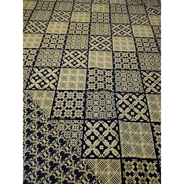 Kain Batik Bsy Foil Gold Prada Diamond