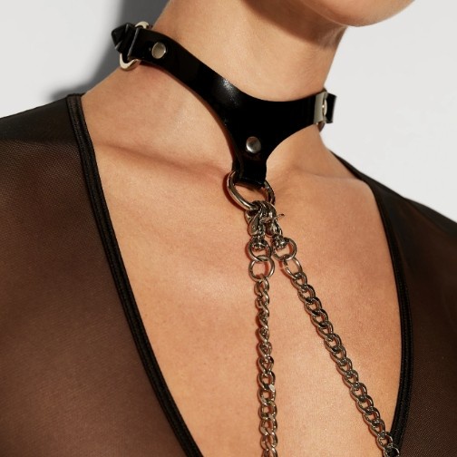 [CF013] kalung choker chain abstrak fashion