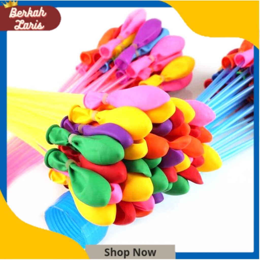 

Partycode Balon Air Tiup Anti Bocor Magic Waters Ballons 111 PCS - V21-A Berkah Laris
