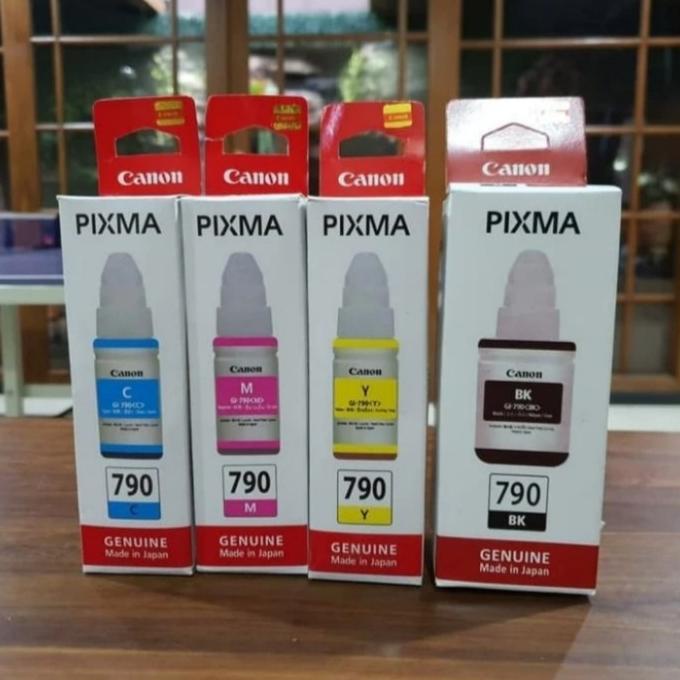 1SET TINTA CANON 790 ORIGINAL 100%