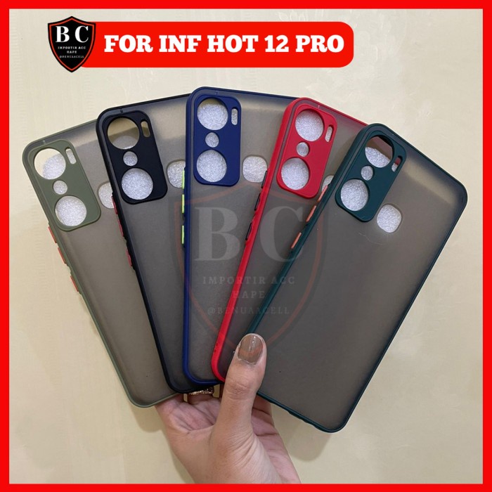 CASE MATTE FULL COLOUR INFINIX HOT 12 PRO NOTE 12 G96 SMART 6 PLUS