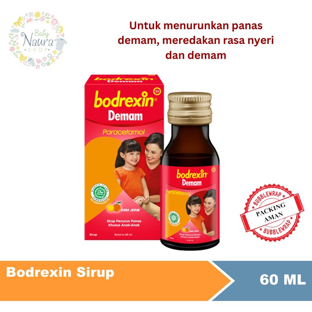 BODREXIN DEMAM SYRUP 60ML