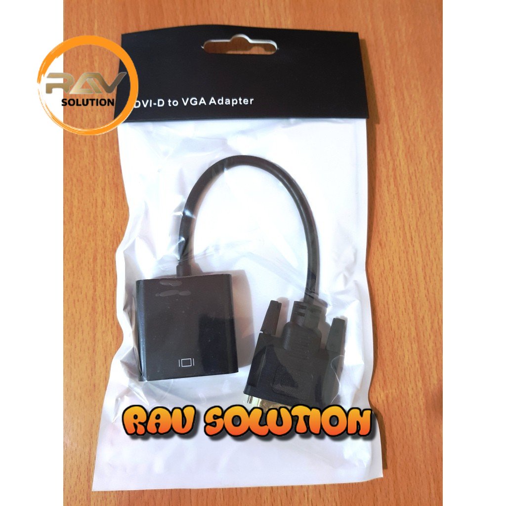 CONVERTER AKTIF DVI D 24+1 MALE DUAL LINK TO VGA FEMALE / ADAPTER