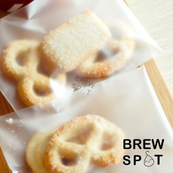 

Plastik Transparant Doff dengan Perekat - Plastic for Cookies 14x14 cm