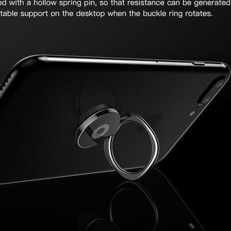 SYMBOL RING BRACKET / I Ring Original Baseus - Hitam