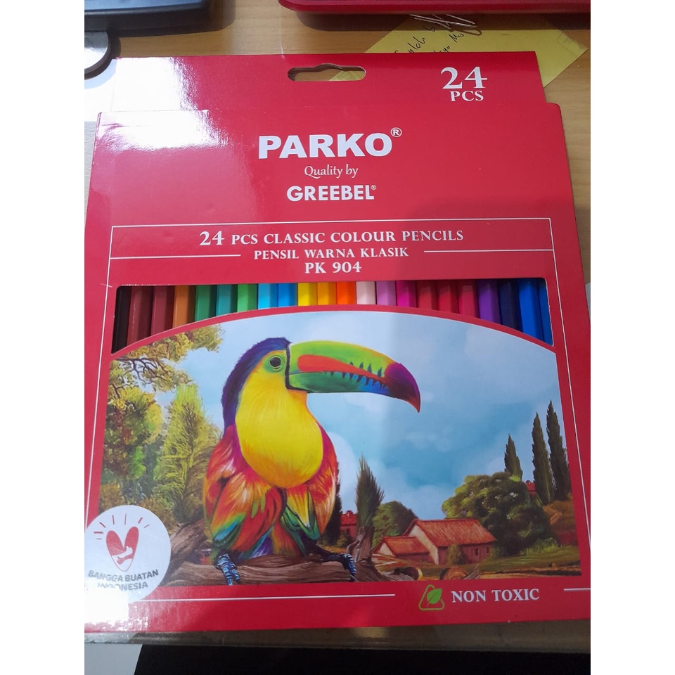 

Pensil 24 Warna PARKO 904 Panjang