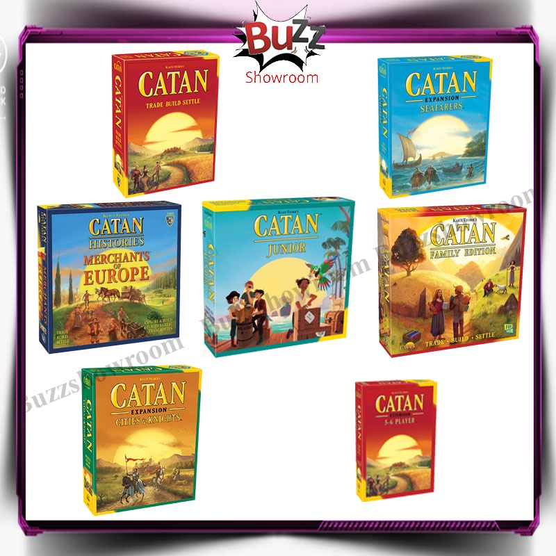 Catan Trade Build Settle Board Game Expansion Seafarers