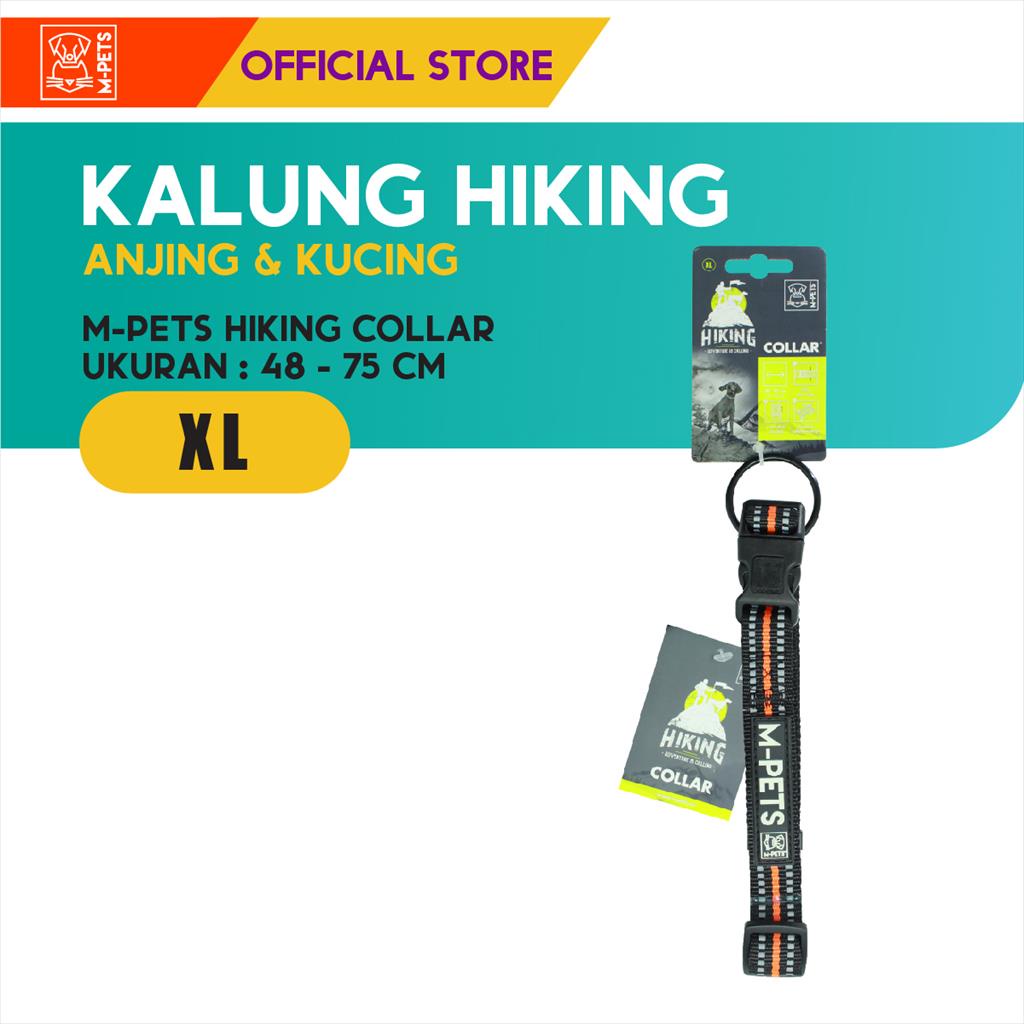 M-Pets Hiking Dog &amp; Cat Collar Size XL / Kalung Anjing Kucing