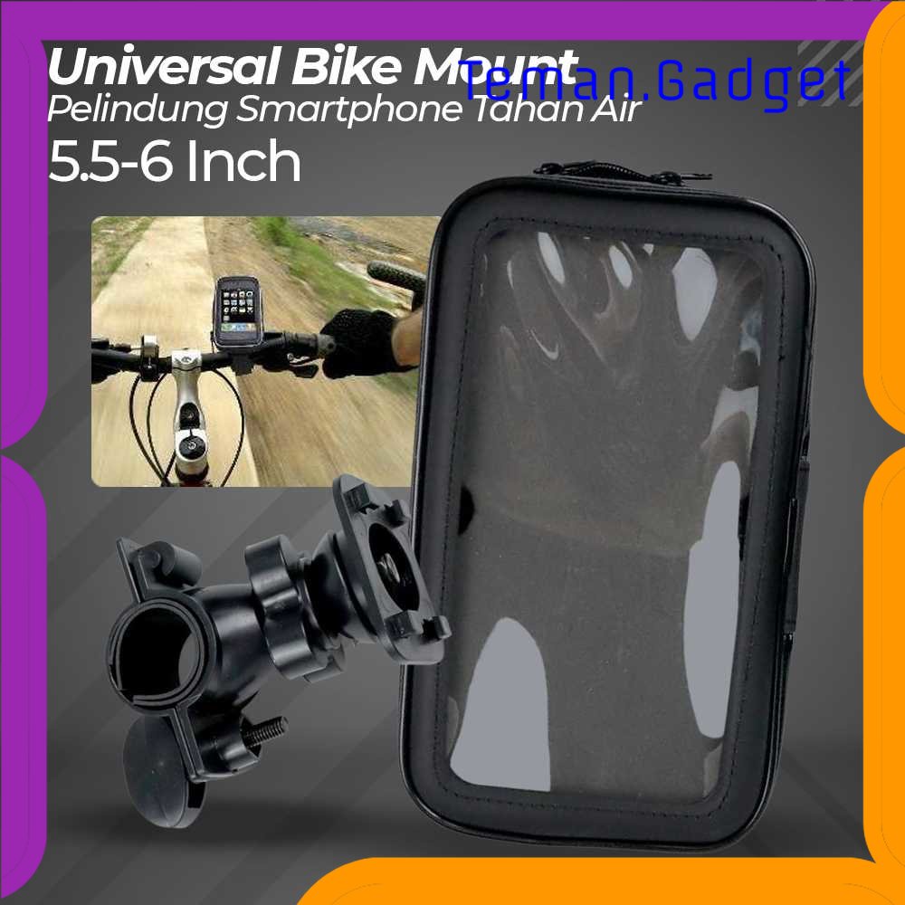 TG - BC Universal Bike Mount with Waterproof for Smartphone 5.5-6 Inch - ZXC6.3