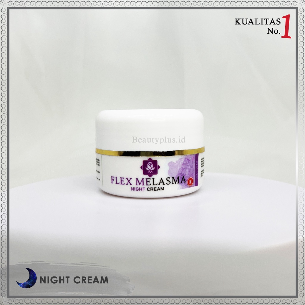 Jual Night Cream Flex Melasma Cream Flek Wajah Ampuh Atasi Flek Shopee Indonesia