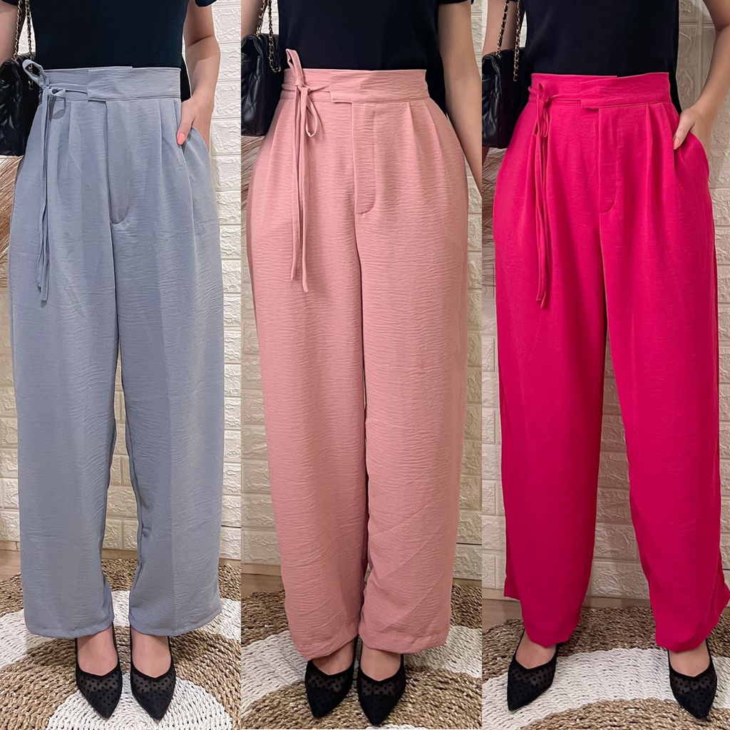 Celana Kulot Flowy Anti Ngatung 10 Warna / Hyuna Cullotes / Zoey SJJ