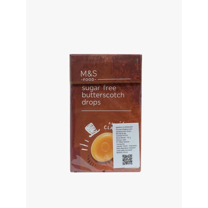 

TERLARIS M&S FOOD - Permen - Sugar Free Butterscotch Drops /PERMEN LUNAK/PERMEN VIRAL/PERMEN MILO/PERMEN YUPI/PERMEN JADUL/PERMEN KARET