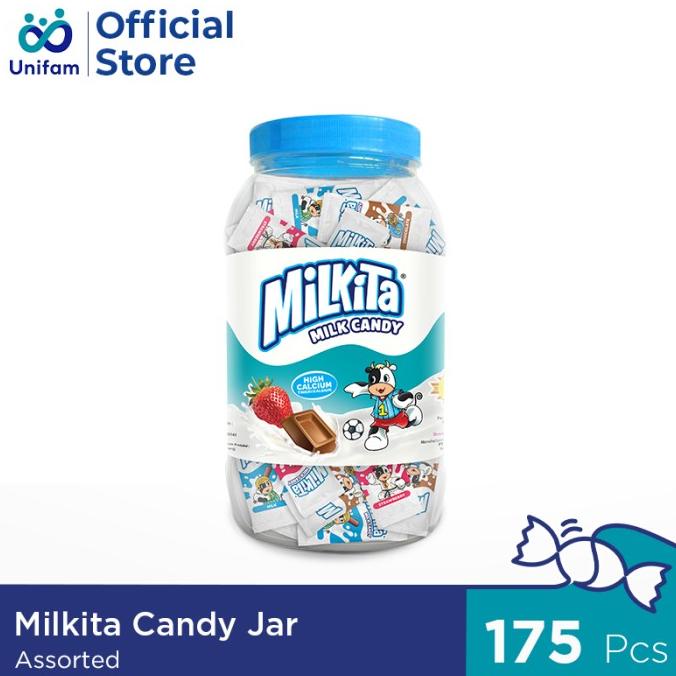 

BAYAR DITEMPAT Milkita Candy Jar Assorted Festive /PERMEN LUNAK/PERMEN VIRAL/PERMEN MILO/PERMEN YUPI/PERMEN JADUL/PERMEN KARET