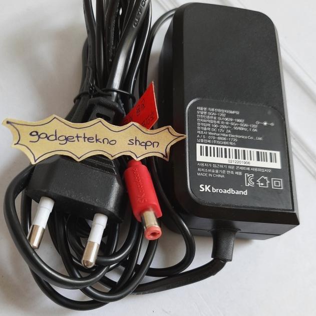 adaptor 12v 2a korea sk