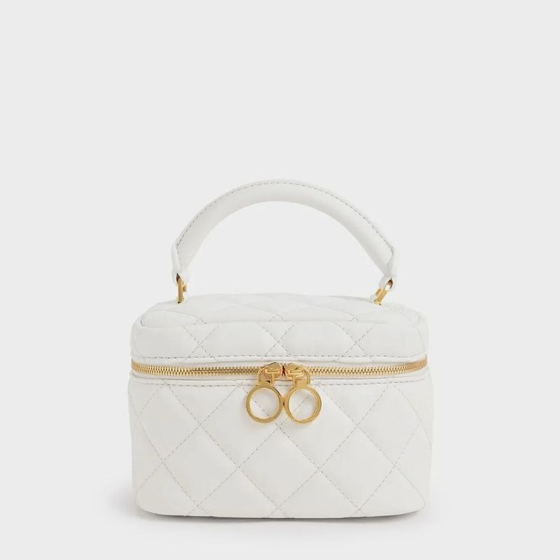 6.6 SALE | CK Quilted Two-Way Zip Mini Bag