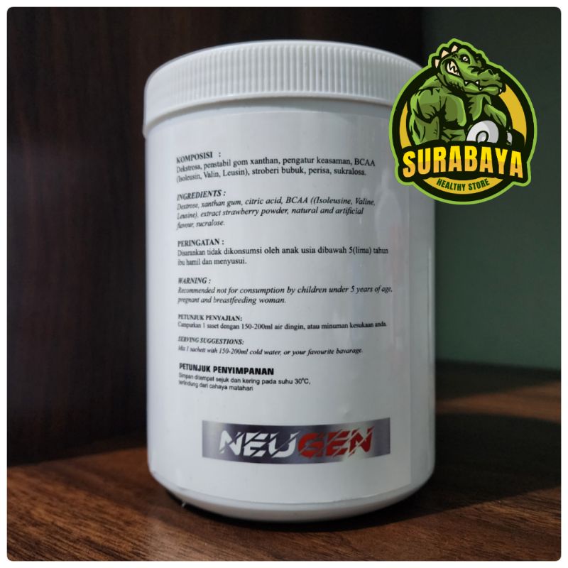 Neugen Sports Neu Bolic 30 Servings BCAA BPOM Suplemen Fitness Gym Diet Bulking