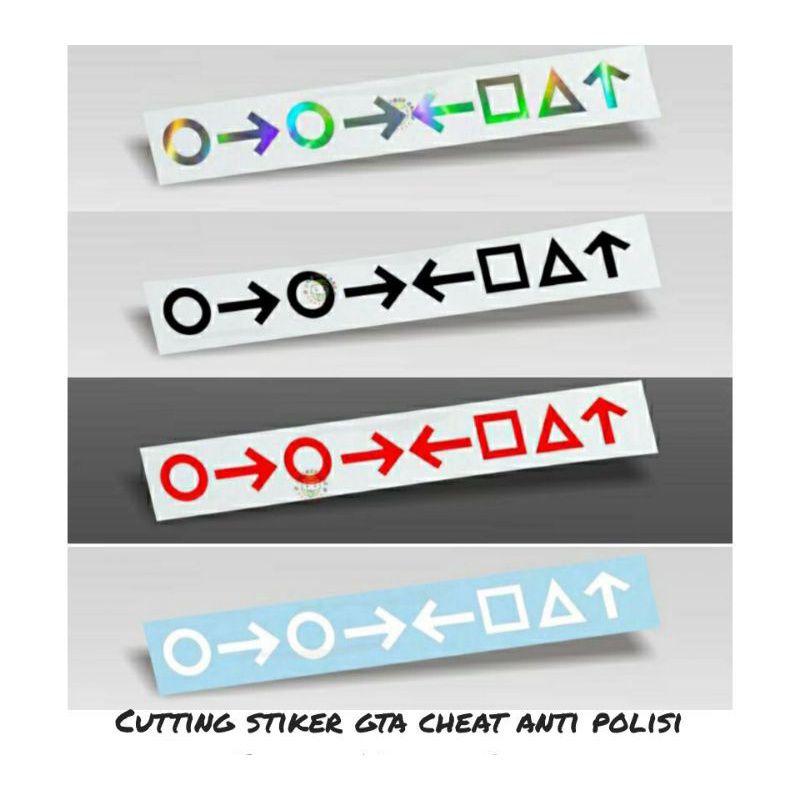 STIKER CHEAT GTA ANTI POLISI