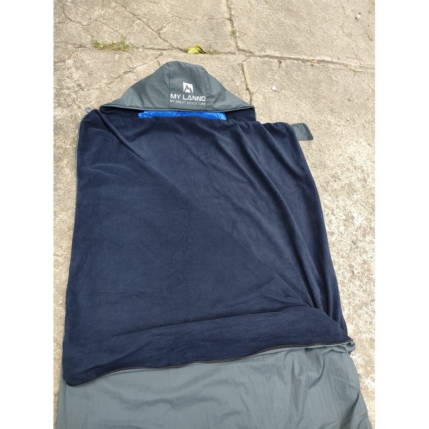 Sleeping bag Polar Plus Bantal Bukan Lotto pada umumnya original