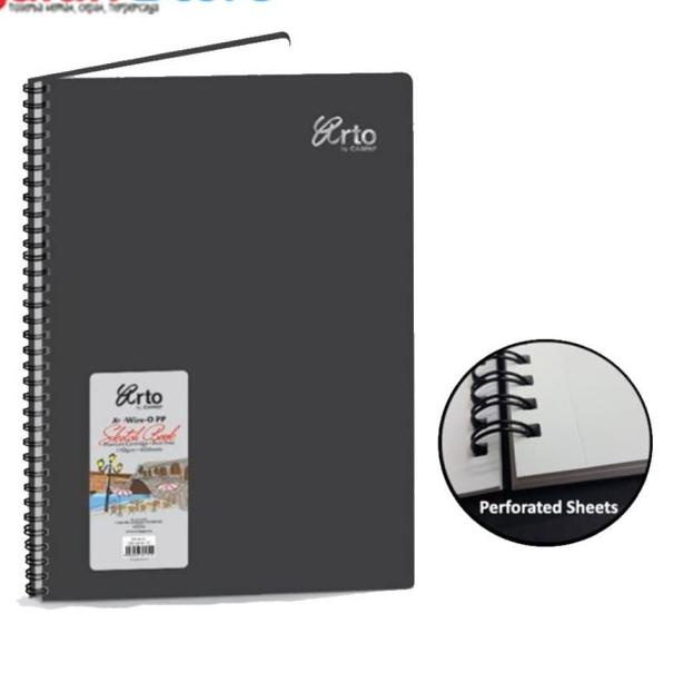 

Arto Sketch Book / Sketchbook / Sketsa Spiral A4 - 110gsm - 60 sheets