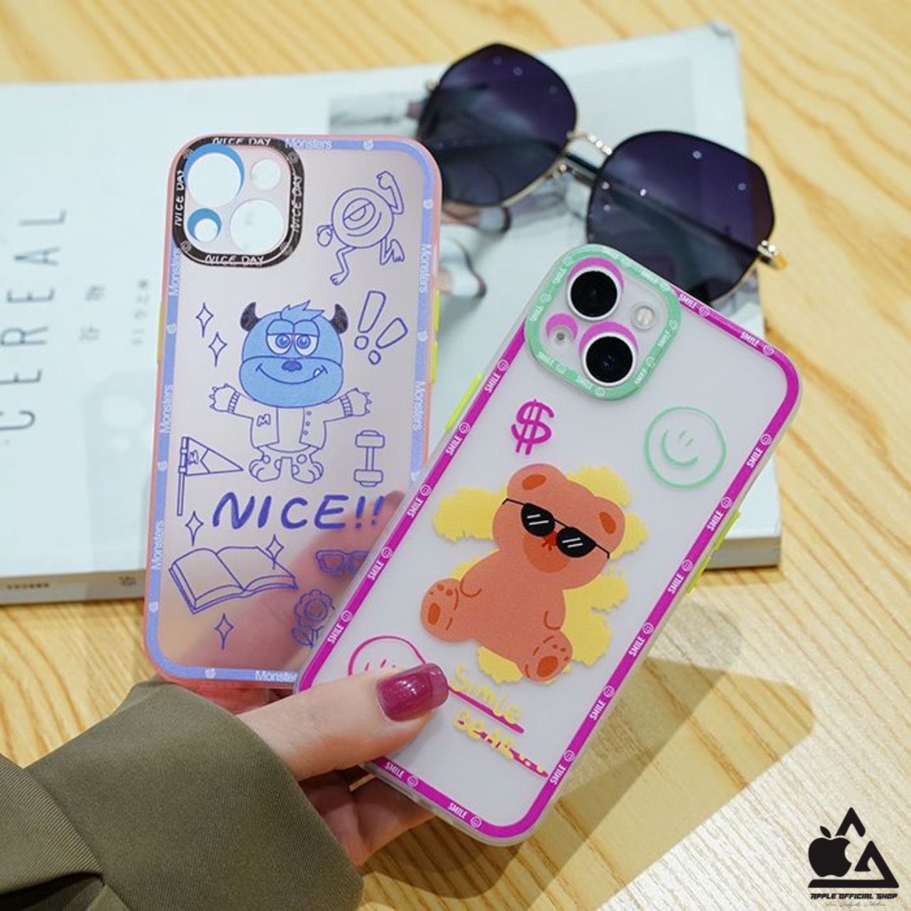 Softcase Motif LUCU Kartun DISNEY Samsung a22 4g Redmi note 10 With Camera Pelindung Kamera PROTECT Soft Case Cartoon Silikon Jelly Clear