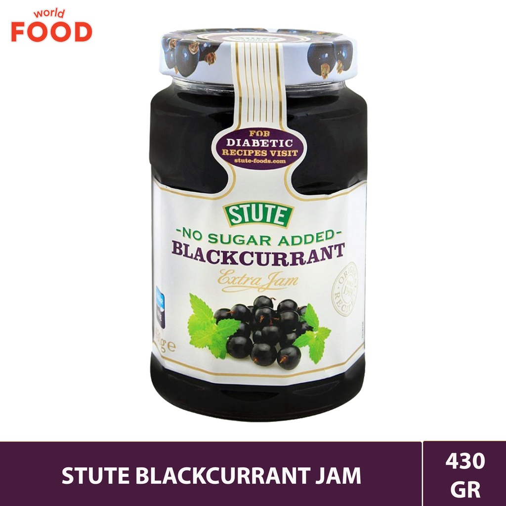 

STUTE BLACKCURRANT JAM 430GR