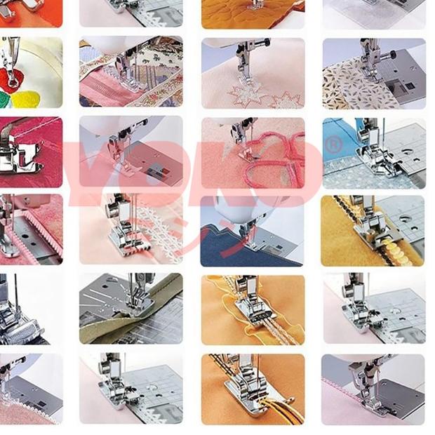 Sepatu Set 32 Pcs Set Mesin Jahit Portable