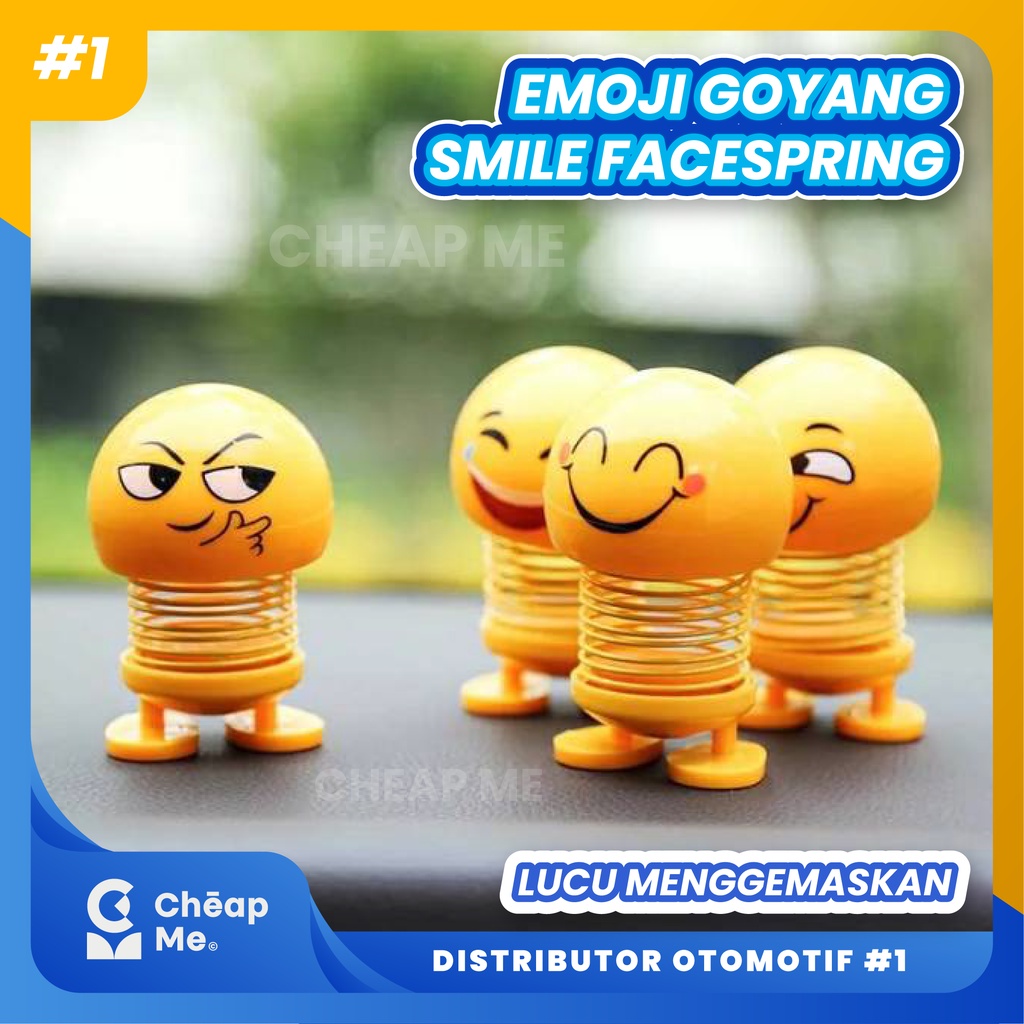 Emoji goyang / Emoji Bergerak Dashboard Mobil Lucu / Emoji Bergoyang Stang Setang Motor