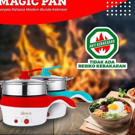 Wajan teflon untuk kompor induksi PANCI LISTRIK LAPIS KERAMIK TERHITS