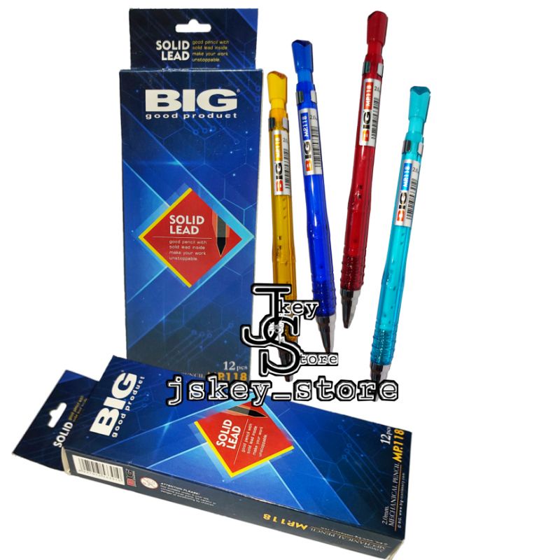 

Pensil Mekanik 2.0 MP118 Big/ Mechanical Pencil MP-118 BIG/ Pensil Isi