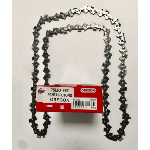 OREGON RANTAI CHAINSAW 75LPX 38T POTONG GUIDE BAR LASER 22" 55 CM