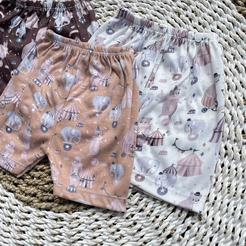 3 PCS Celana Pendek Bayi Celana Bayi Baru Lahir DNW BABY