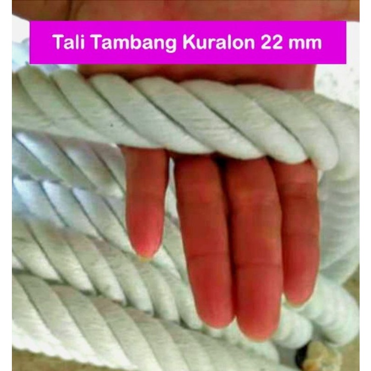 TALI KURALON KATUN  10mm 12 mm/ TALI TAMBANG / TALI KATUN/ TALI TARIK KAYU