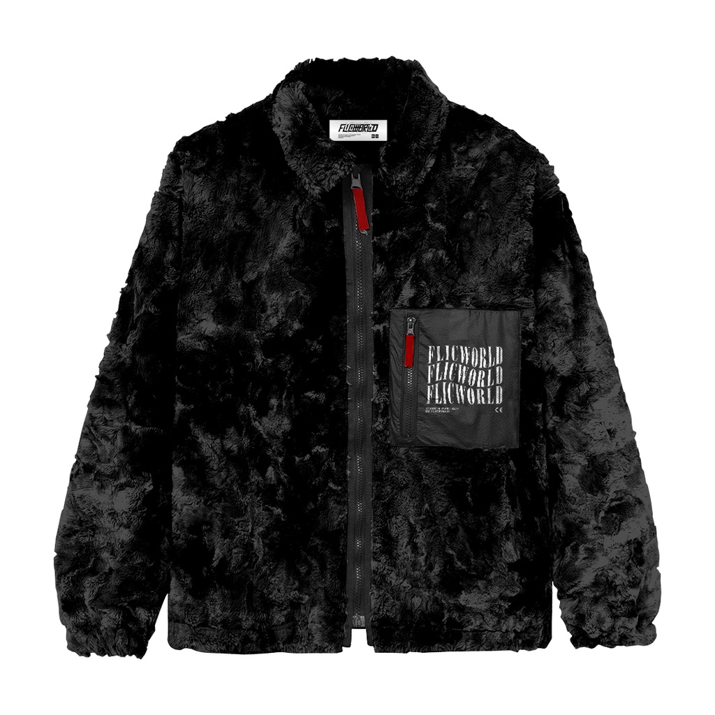 FLICWORLD - Reversible Bone Black Jacket