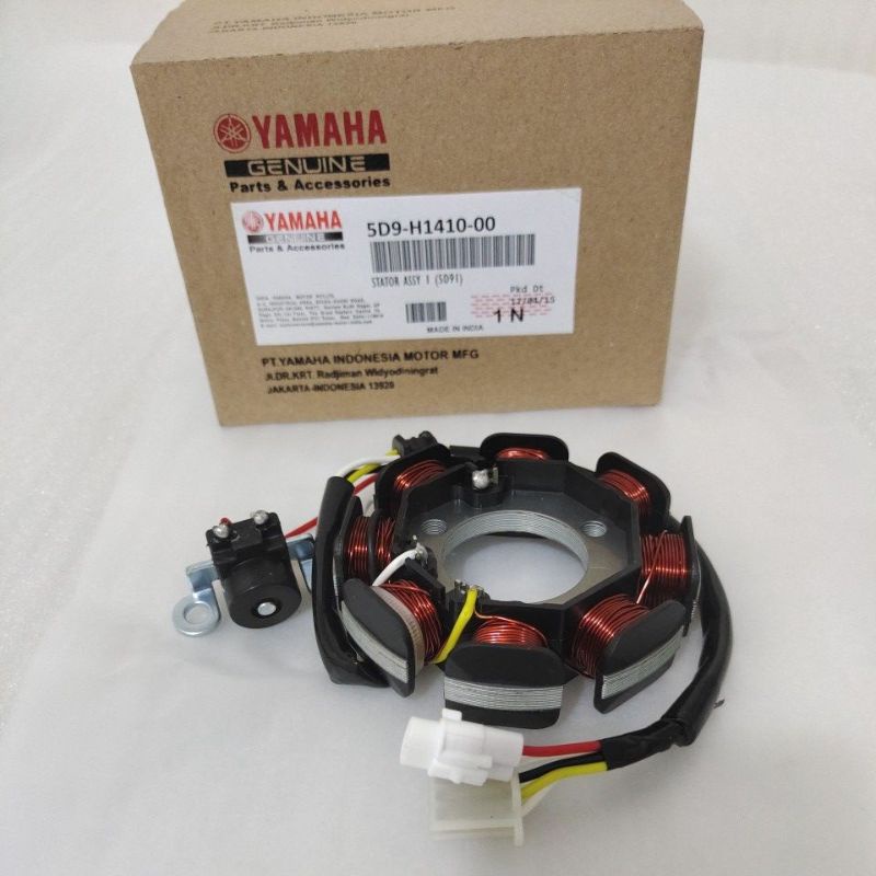 COD Spol spul spoll Spull assy Stator Assy Comp Yamaha Vega ZR Jupiter Z New ORIGINAL India ASLI - M