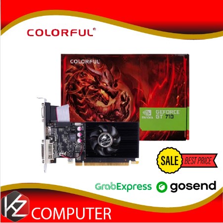 VGA Colorful GeForce GT 710 2GB / Colorful GT710 2GD3