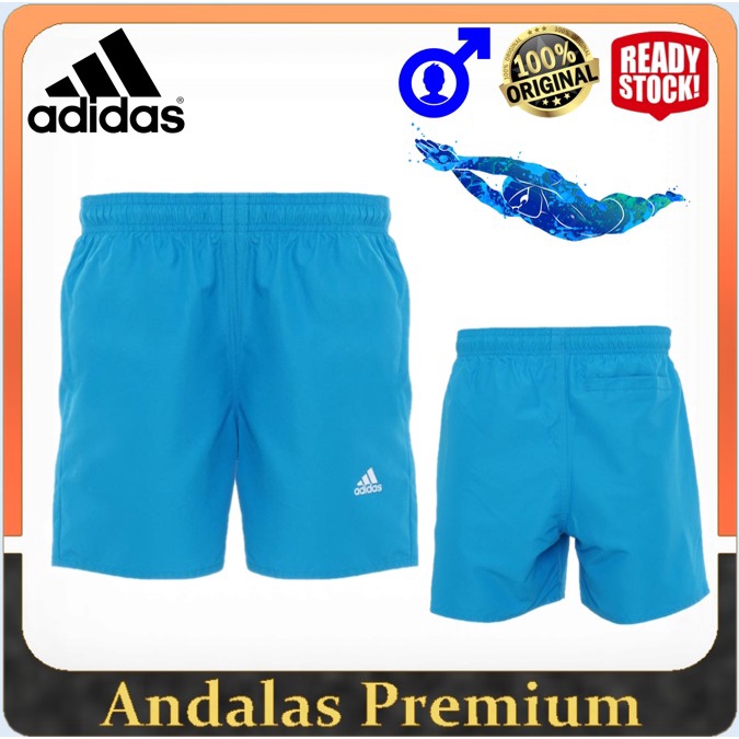 Celana Renang Pantai Anak/Remaja Cowok ADIDAS ORIGINAL Adidas YB BOS SHORTS – Blue